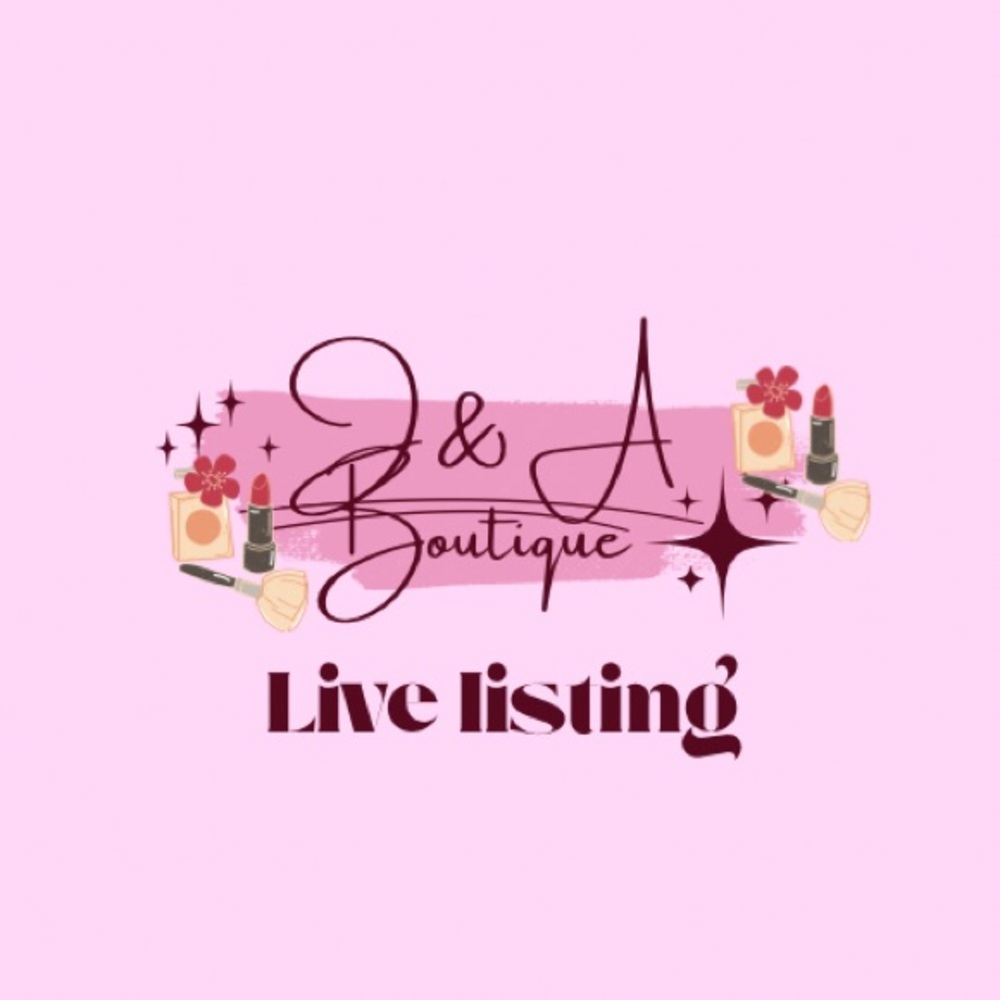 💕Like this listing to be notified Next Live💕